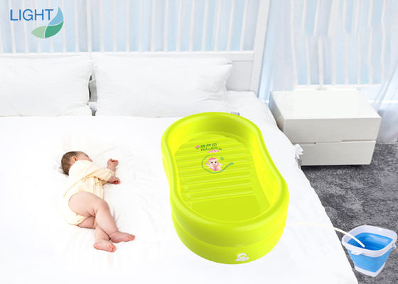 幼児または幼児L95xW58xH20cmのためのスマートな給湯装置の膨脹可能な赤ん坊のたらい